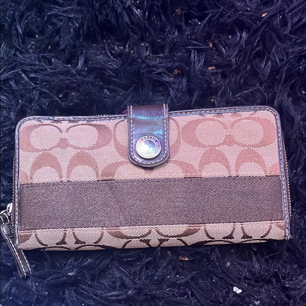 Brown Coach Wallet